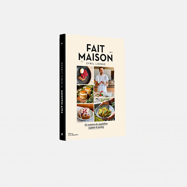 Book Fait Maison 1 Cyril Lignac - Gourmand Croquant